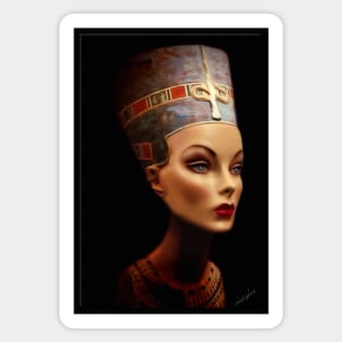 Nefertiti Sticker